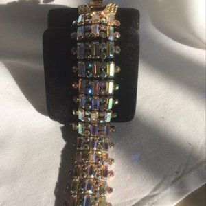 Vintage Continental Auror Borealis bracelet